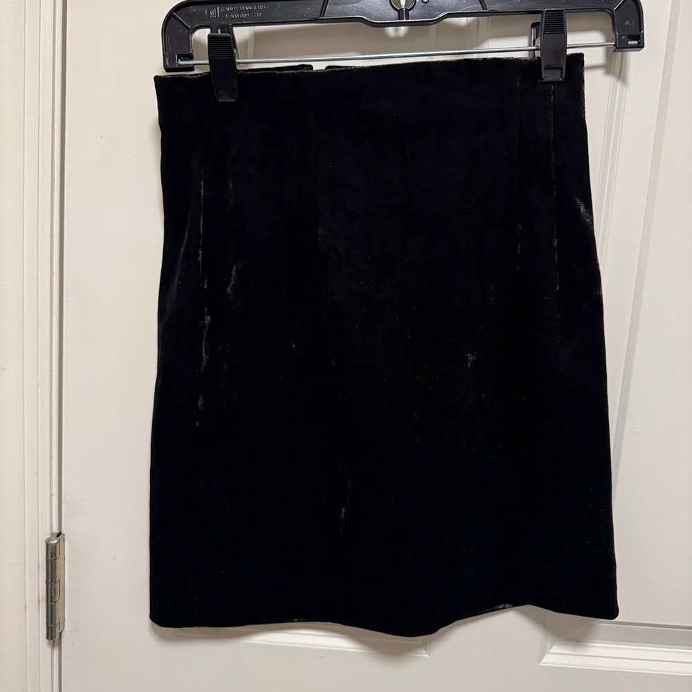 & Other Stories Black Mini Skirt